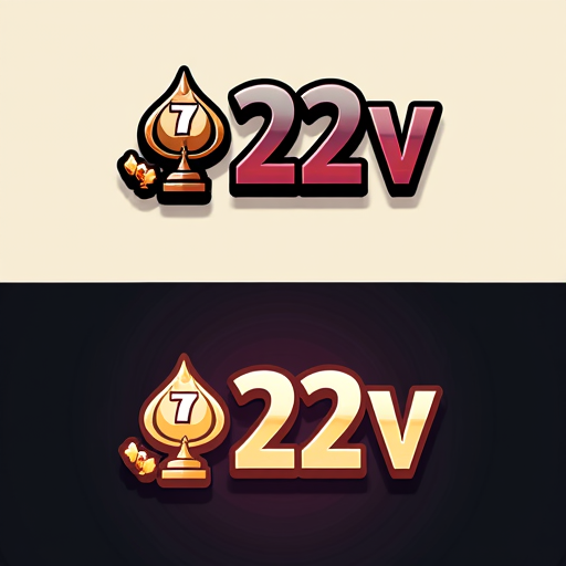 22v